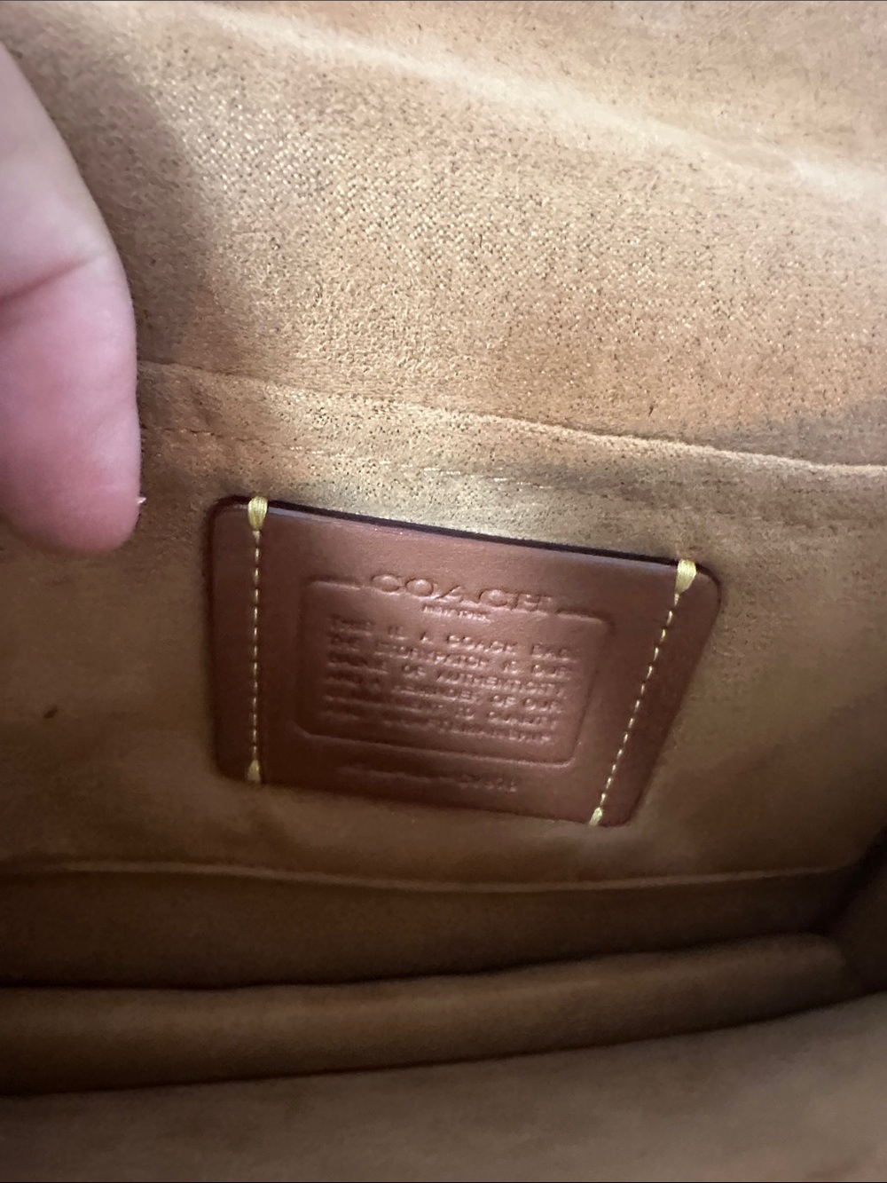 This appears to be the Coach Klare Crossbody Bag in Signature Canvas in the Im/T - Picture 6 of 7